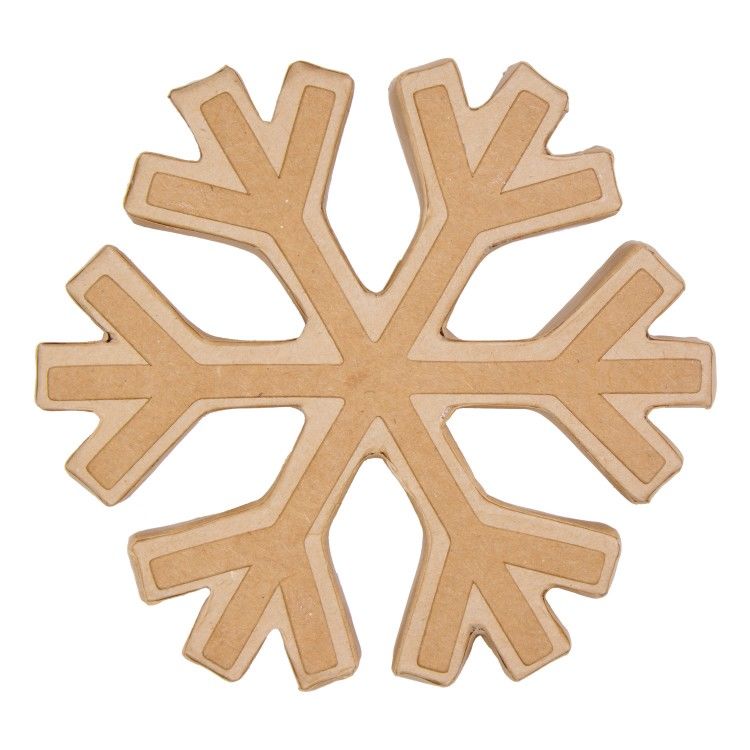 Фигурка из картона. "СНЕЖИНКА" 11,5x2x10,5 см купить в интернет ...