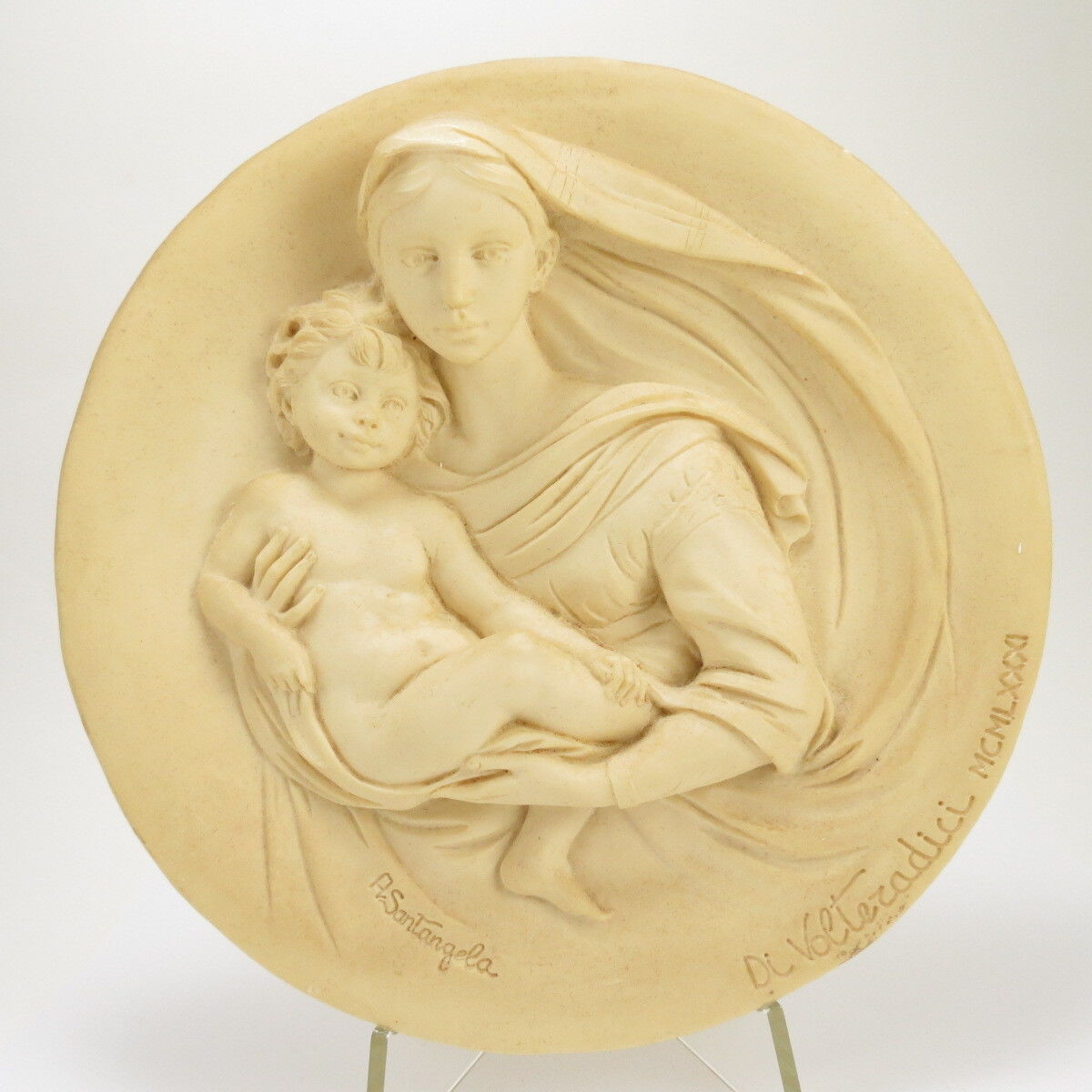 Тарелка-барельеф Живые Мадонны: Пророческая Мадонна, 1978 в интернет ...