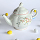 Винтаж: Чайник винтажный Villeroy&Boch Rosette. Чайники винтажные. Olika Vintage. Ярмарка Мастеров.  Фото №8