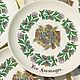 Заказать Винтаж: Винтажные французские тарелочки для сыра Gien. Olika Vintage. Ярмарка Мастеров. . Тарелки винтажные Фото №3