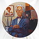 Тарелка Посвящение Норману Роквеллу, 1894-1978, Тарелки декоративные, Тверь,  Фото №1